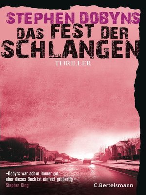 cover image of Das Fest der Schlangen: Thriller